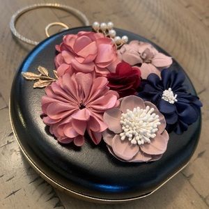 Flower Clutch Purse